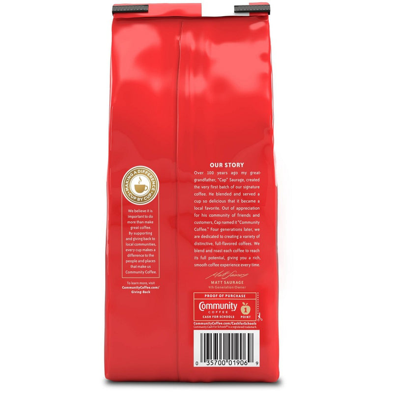 Community Coffee Golden Caramel Medium Dark Roast Ground Coffee - 12oz