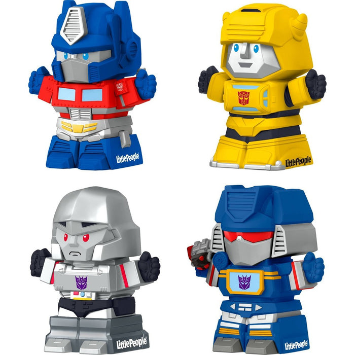 Fisher-Price Little People Collector Transformers Animated TV Show Special Edition Set - 4pk