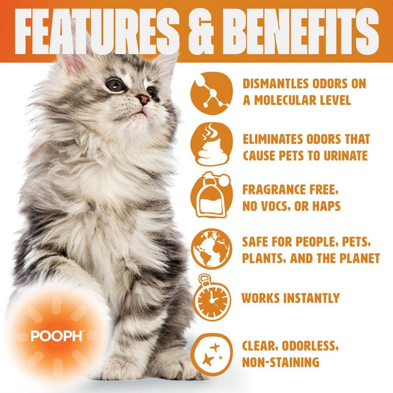 Pooph Kitty Cat Litter Odor Eliminator - 20 fl oz