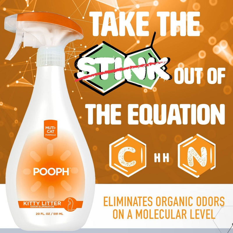 Pooph Kitty Cat Litter Odor Eliminator - 20 fl oz