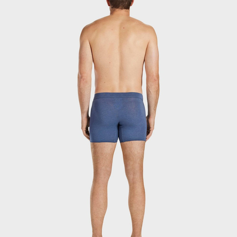 Pair of Thieves Men's Quick Dry Cotton Boxer Briefs 3pk - Navy Blue M