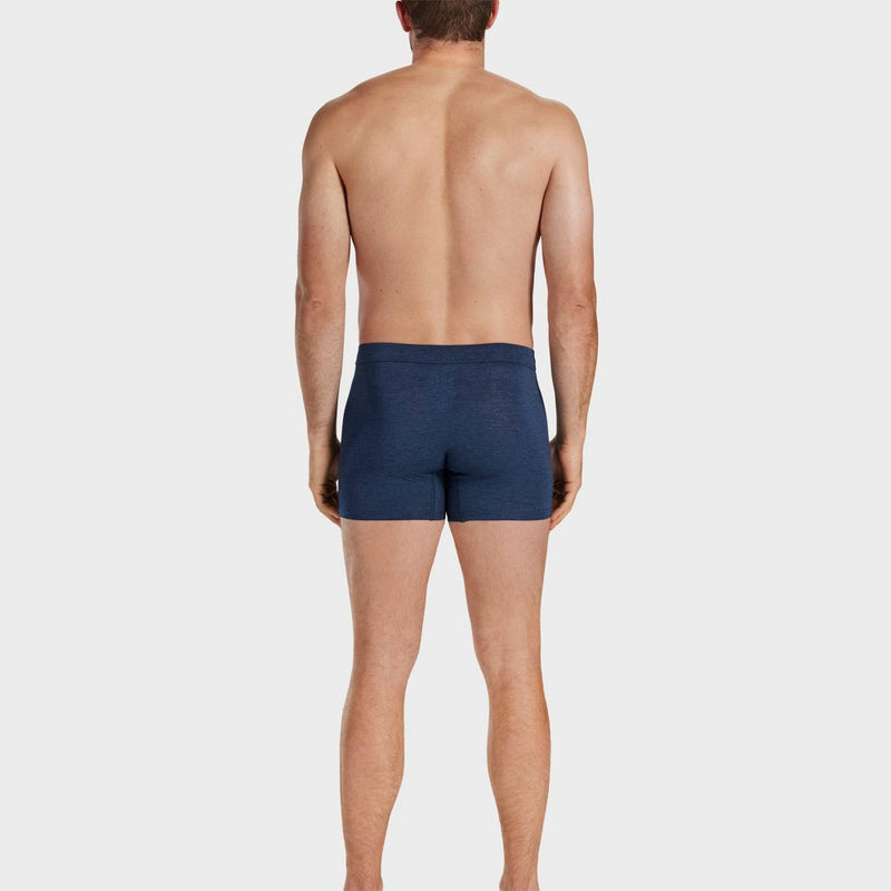 Pair of Thieves Men's Quick Dry Cotton Boxer Briefs 3pk - Navy Blue M