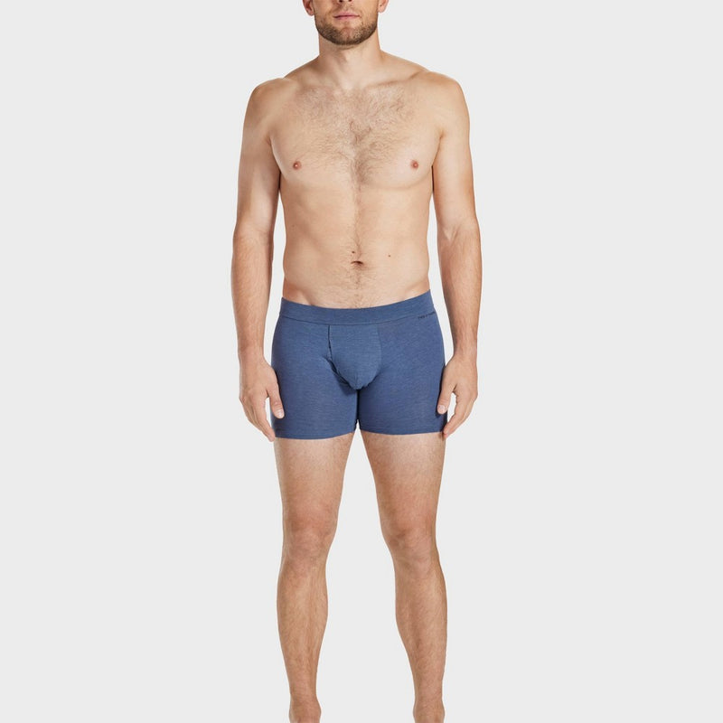 Pair of Thieves Men's Quick Dry Cotton Boxer Briefs 3pk - Navy Blue M