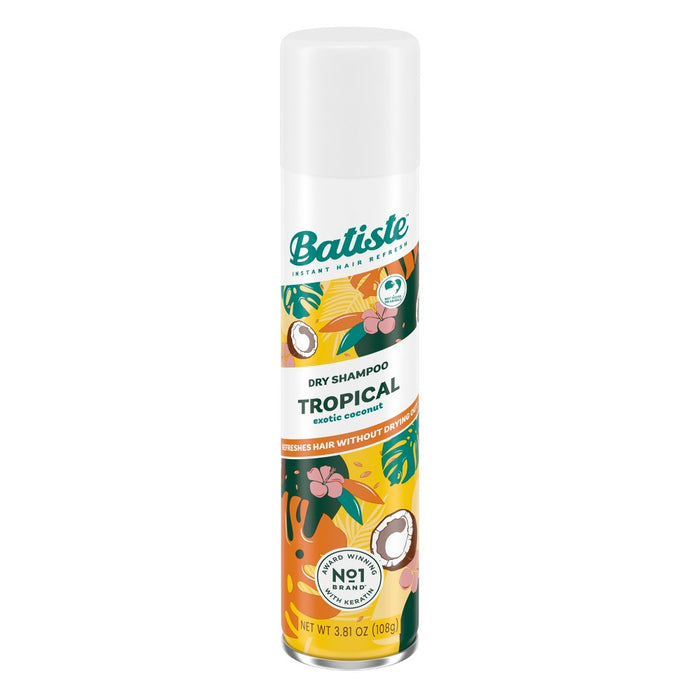 LOT OF 3!!! Batiste Tropical Exotic Coconut Dry Shampoo - 3.81oz