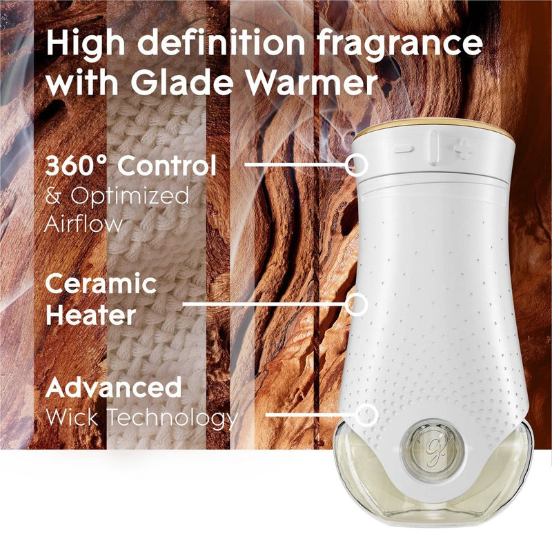 Glade PlugIns Scented Oil Air Freshener Refills Cashmere Woods - 3.35 fl oz/5ct