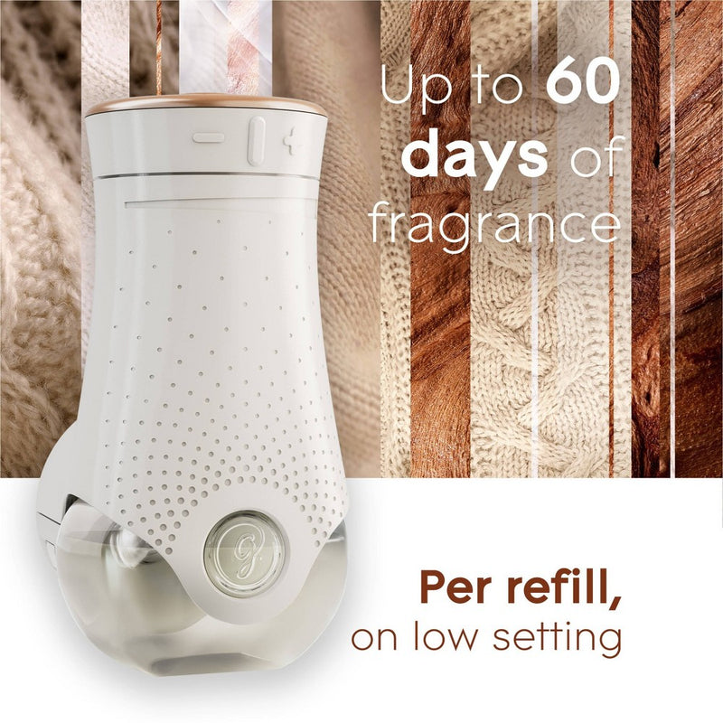 Glade PlugIns Scented Oil Air Freshener Refills Cashmere Woods - 3.35 fl oz/5ct