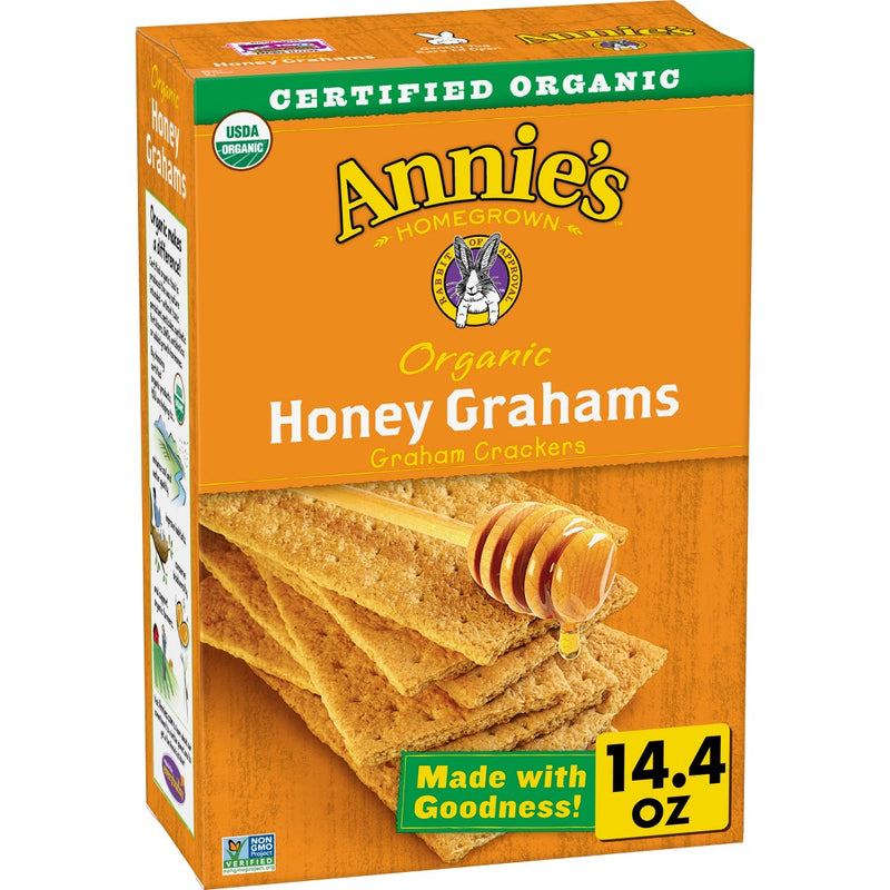 Annie's Homegrown Organic Honey Graham Crackers -14.4oz