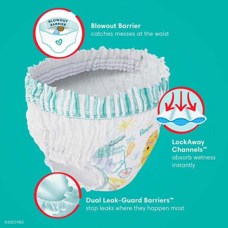 Pampers Cruisers 360 Disposable Diapers Jumbo Pack - Size 6 - 17ct