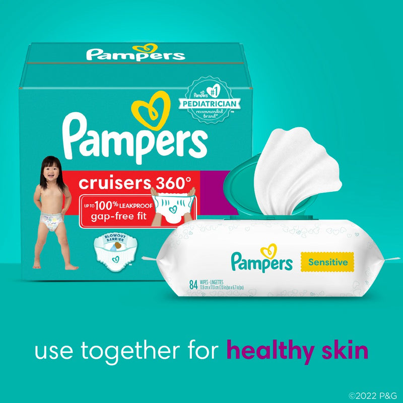 Pampers Cruisers 360 Disposable Diapers Jumbo Pack - Size 6 - 17ct