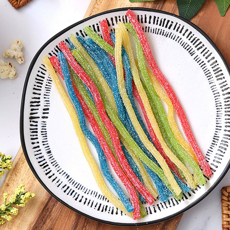 Sour Punch Rainbow Straws Candy - 3.2oz