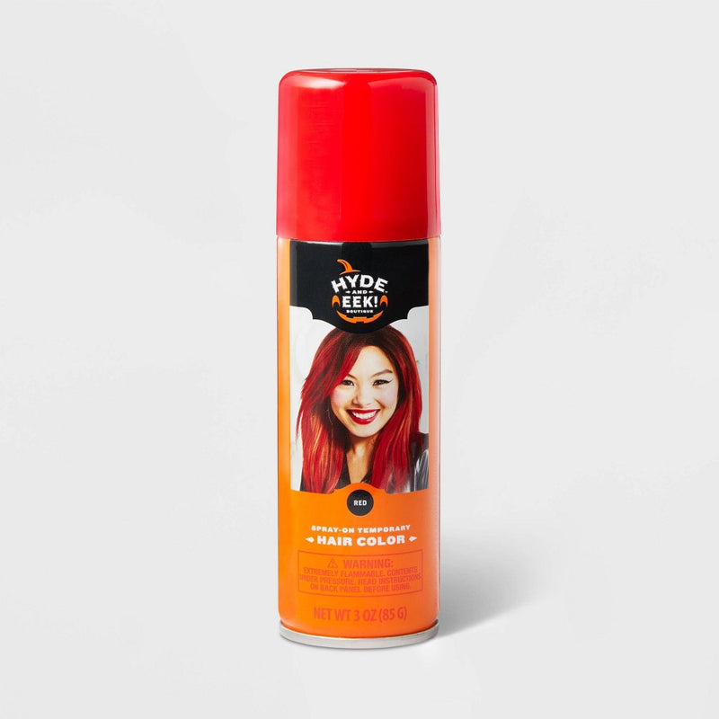 3oz Red Spray-On Temporary Halloween Hair Color - Hyde & EEK! Boutique