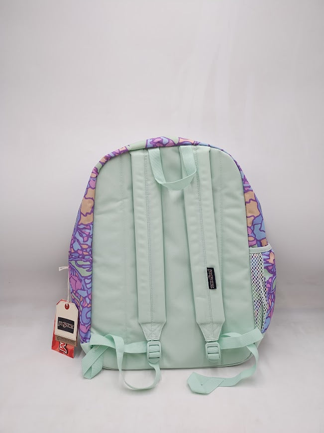 JanSport Cross Town Plus 17" Backpack - Fluid Floral