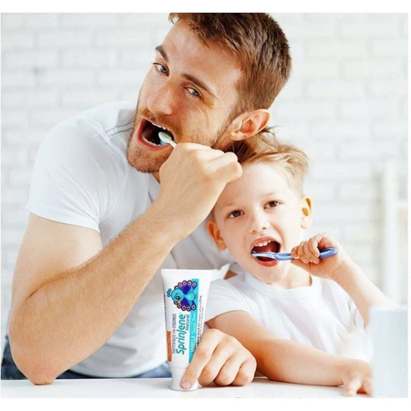 SprinJene Natural Kids Fluoride Free Toothpaste - Vanilla - 3.5oz/1ct