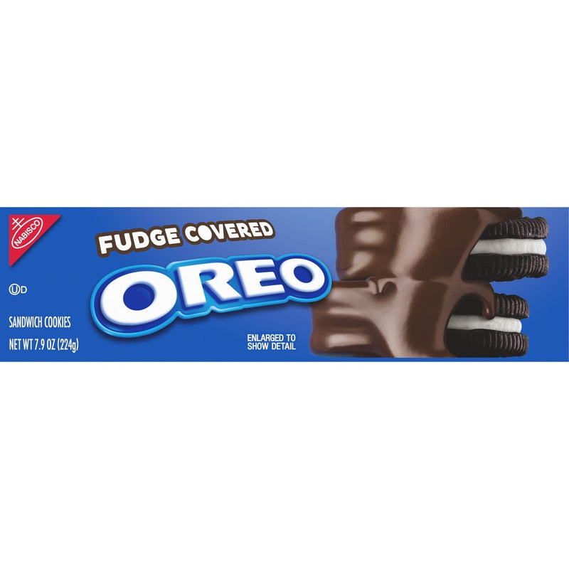 OREO Fudge Covered Sandwich Cookies - 7.9oz