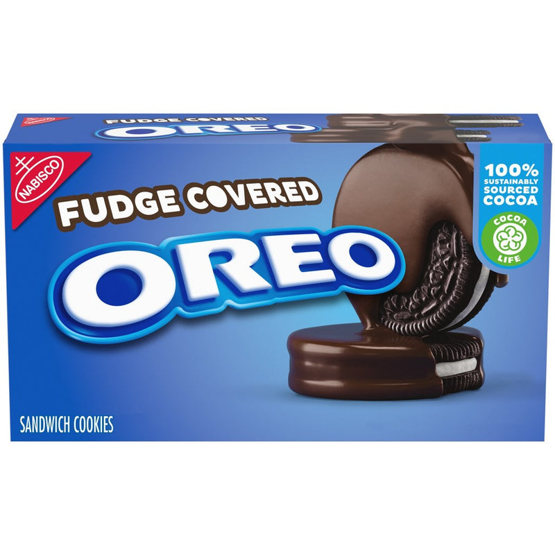 OREO Fudge Covered Sandwich Cookies - 7.9oz
