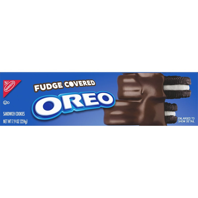 OREO Fudge Covered Sandwich Cookies - 7.9oz