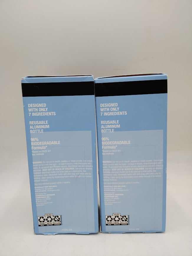 2 PACK Neutrogena Gentle Foaming Facial Cleanser Starter Kit - Fragrance Free