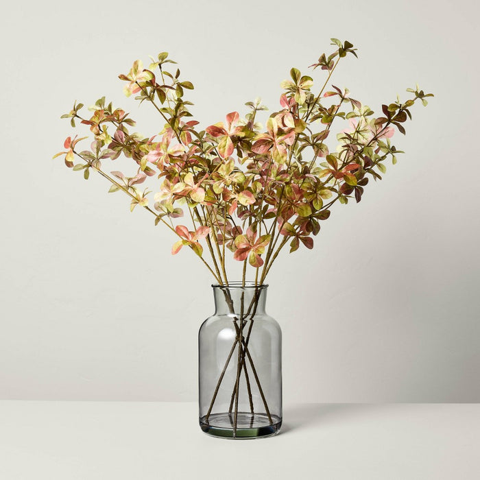 24" Faux Rusted Quince Leaf Fall Arrangement - Hearth & Hand with Magnolia