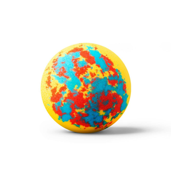 Da Bomb Bath Fizzers Tie-Dye Yellow Bath Bomb - 7oz