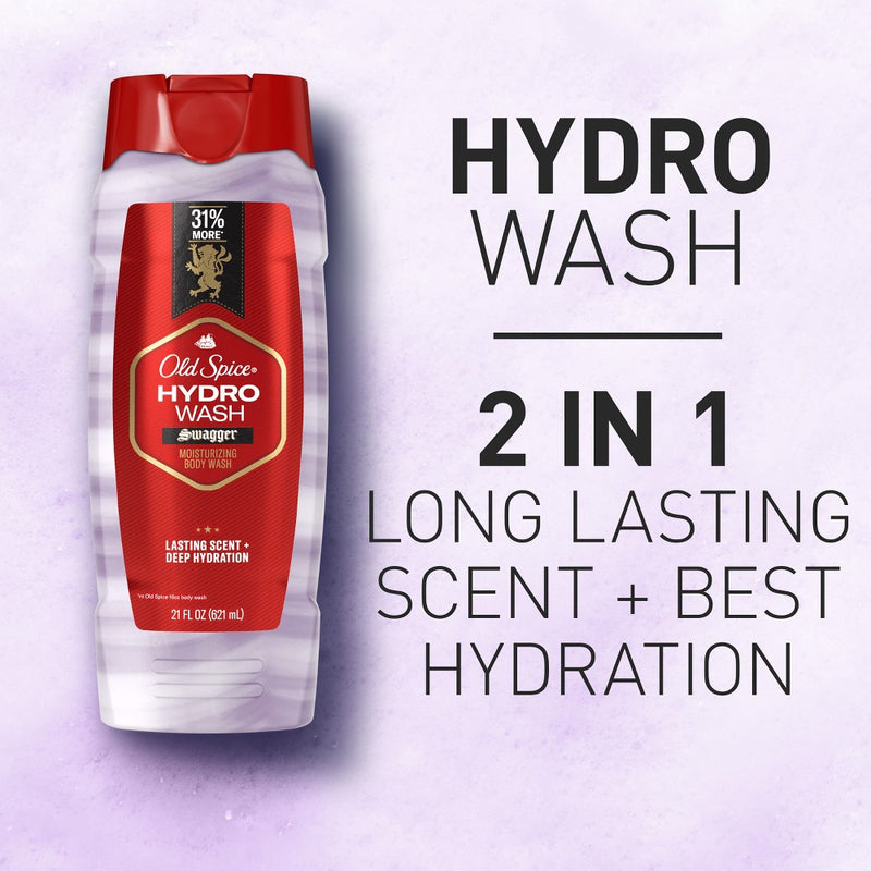 Old Spice Men's Moisturizing Hydro Body Wash - - 21 fl oz