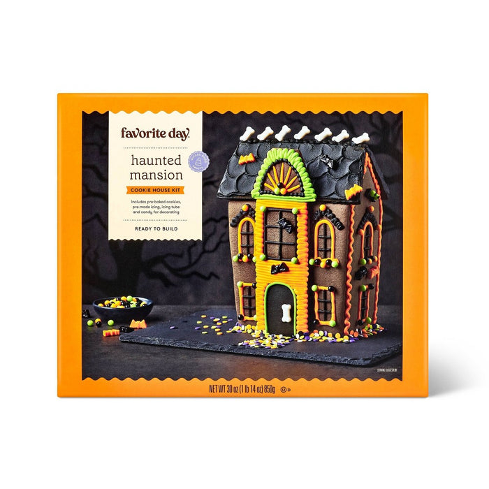 Halloween Haunted Manor Cookie House Kit - 30.2oz - Favorite Day (LOCAL PICKUP ONLY)