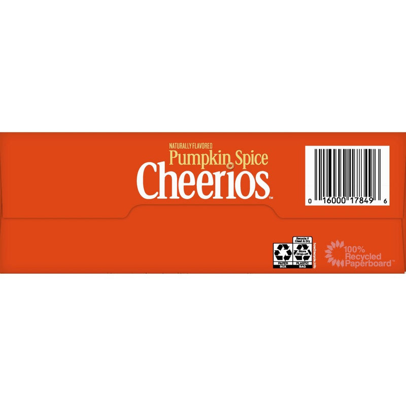 Pumpkin Spice Cheerios Family Size Cereal - 18.5oz