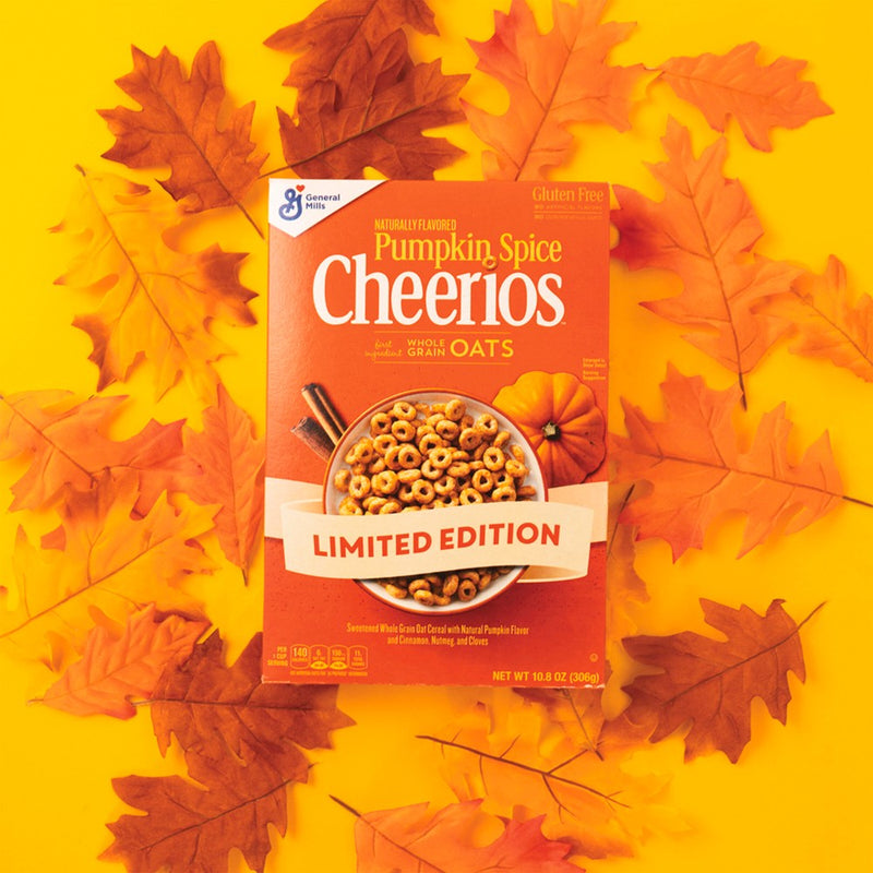 Pumpkin Spice Cheerios Family Size Cereal - 18.5oz