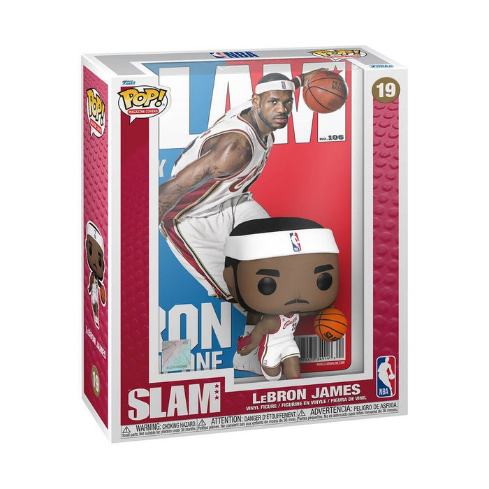 Funko POP! NBA Cover: Slam LeBron James Figure