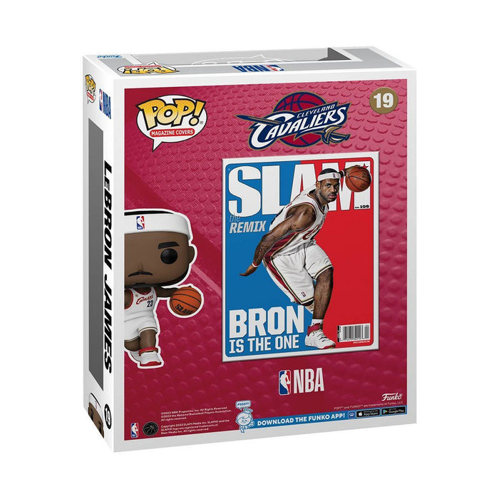 Funko POP! NBA Cover: Slam LeBron James Figure