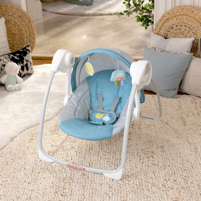 Ingenuity Sun Valley Canopy Portable Swing - Teal (LOCAL PICKUP ONLY)