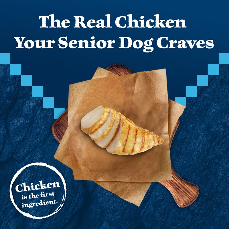 Blue Buffalo Wilderness High Protein Natural Senior Dry Dog Food with Chicken - 24lbs (LOCAL PICKUP ONLY)