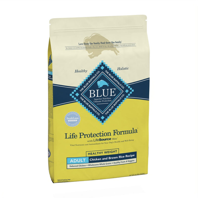 Blue Buffalo Life Protection Formula Natural Adult Healthy Weight Dry Dog Food Chicken and Brown Rice - 24lbs (LOCAL PICKUP ONLY)