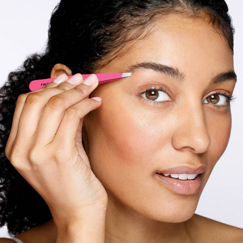 Tweezerman Slant Tweezer - Pretty in Pink