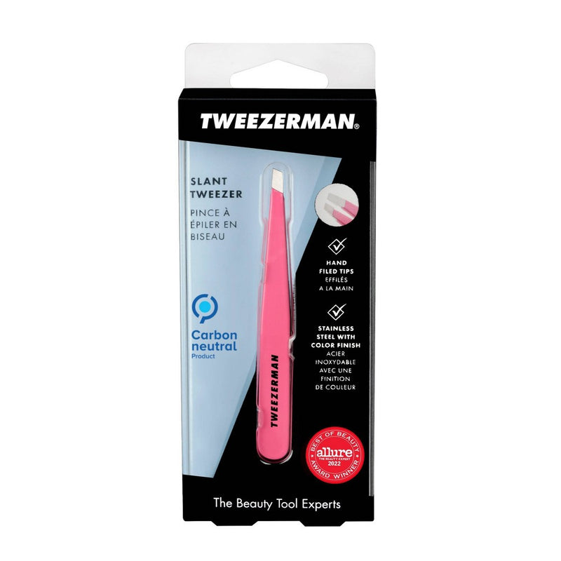Tweezerman Slant Tweezer - Pretty in Pink