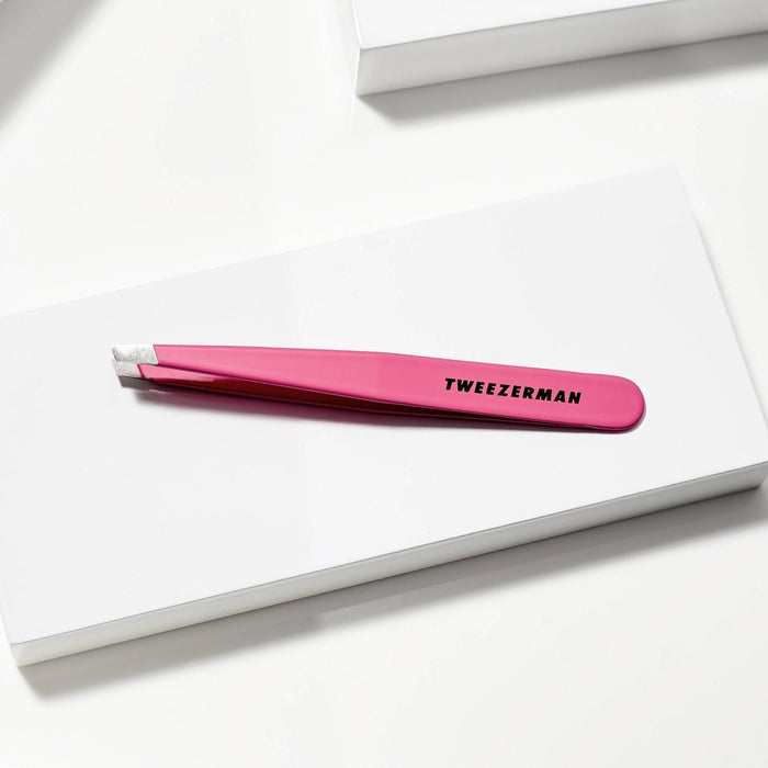 Tweezerman Slant Tweezer - Pretty in Pink