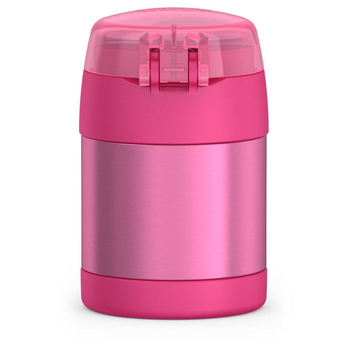 Thermos Kids' 10oz FUNtainer Stainless Steel Food Jar with Snack Top & Spoon - Pink