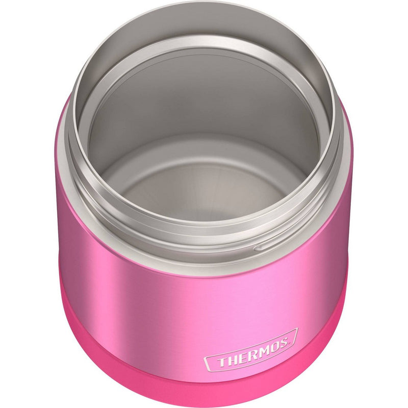 Thermos Kids' 10oz FUNtainer Stainless Steel Jar with Snack Top & Spoon - Pink