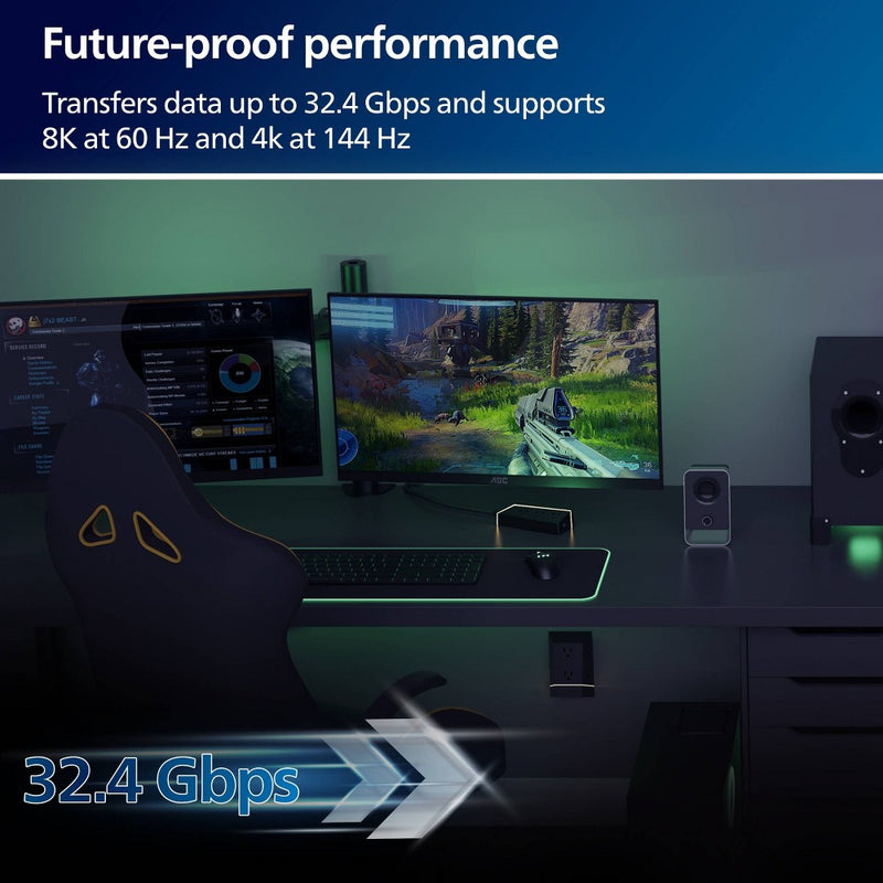 Philips 8K USB-C to Display Port Adapter