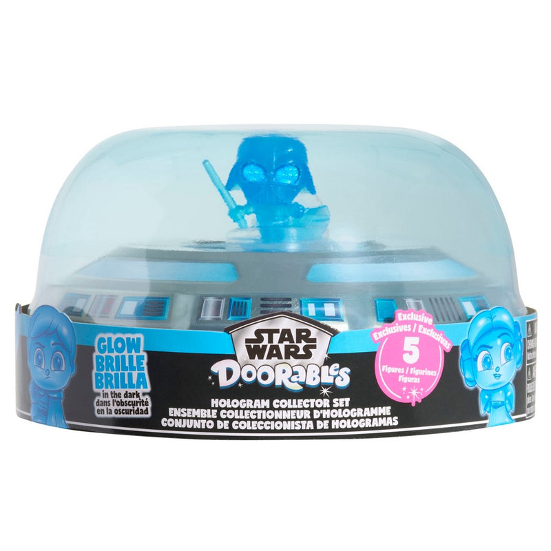 LOT OF 2!!!! Disney Doorables Star Wars Hologram Collector Set