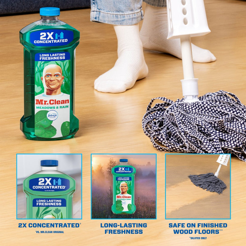 Mr. Clean Meadows & Rain Dilute Multi-Surface Cleaner - 41 fl oz