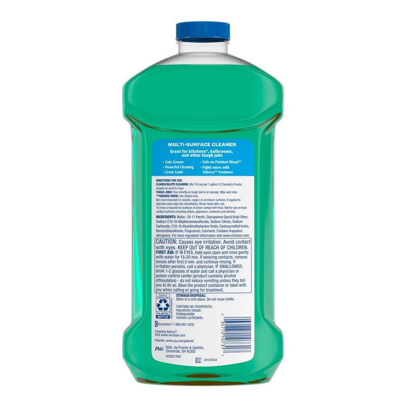 Mr. Clean Meadows & Rain Dilute Multi-Surface Cleaner - 41 fl oz