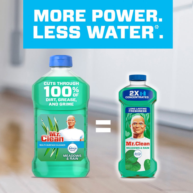 Mr. Clean Meadows & Rain Dilute Multi-Surface Cleaner - 41 fl oz