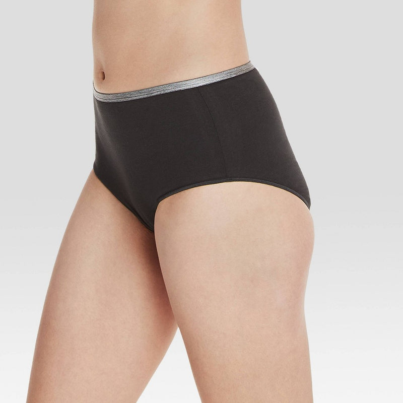 Hanes Women's 10pk Cool comfort Cotton Stretch Briefs Underwear - 7