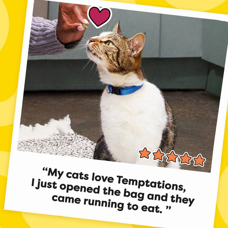 Temptations Shrimpy Shrimp and Seafood Crunchy Cat Treats - 6.3oz