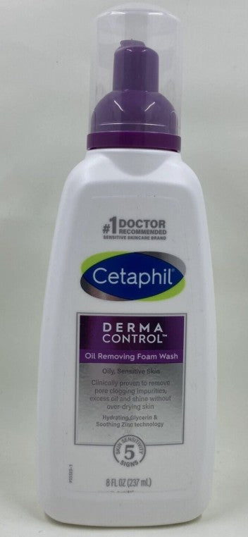 Cetaphil Pro Oil Removing Foam Face Wash - Unscented - 8oz