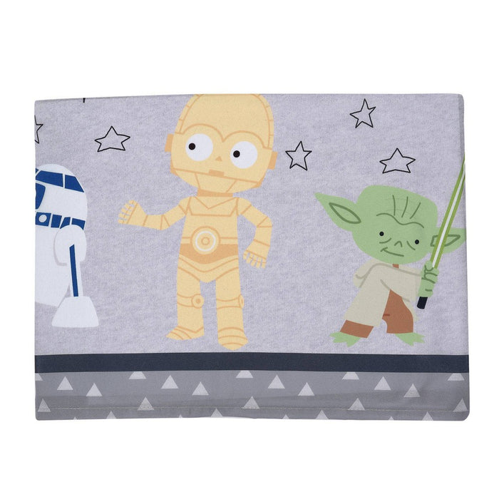 Lambs & Ivy Star Wars Classic Baby Crib Bedding Set - Yoda/Darth Vader - 3pc