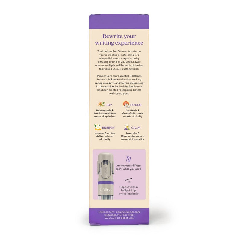 Lifelines In Bloom with Essential Oil Blends Pen Diffuser