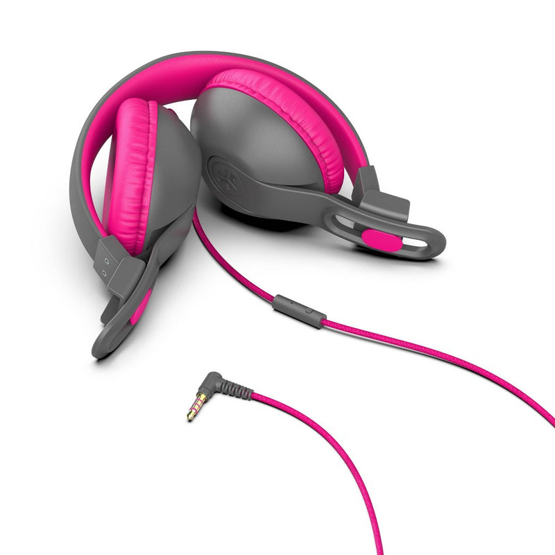 JBuddies Studio 2 Wired Kids Headphones - Black/Pink
