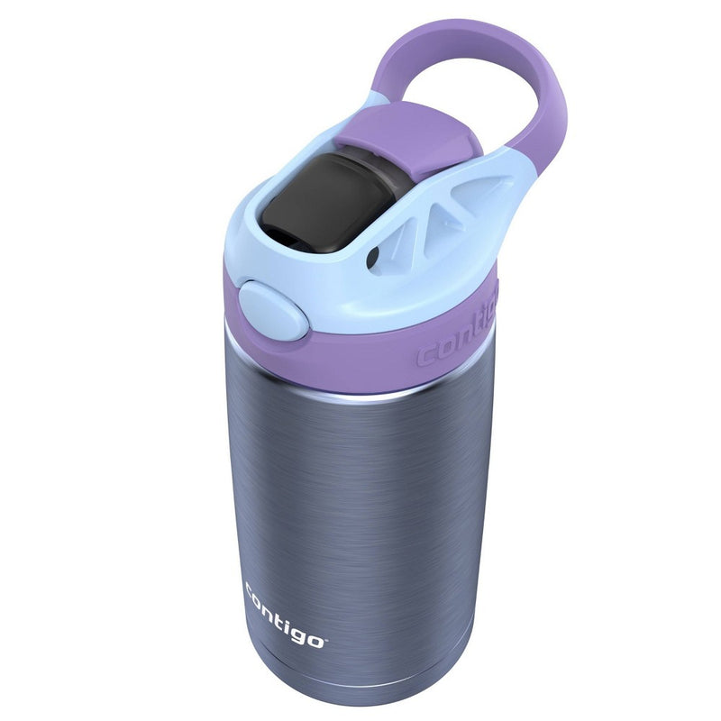 Contigo Kids' Cleanable 13oz Stainless Steel Tumbler Painted Periwinkle