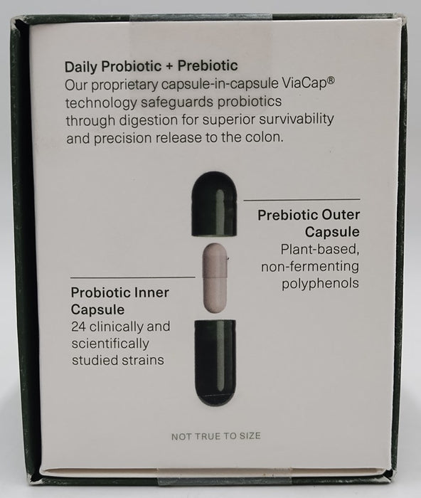 Seed Daily Synbiotic Probiotic Capsules - 60ct EXP: